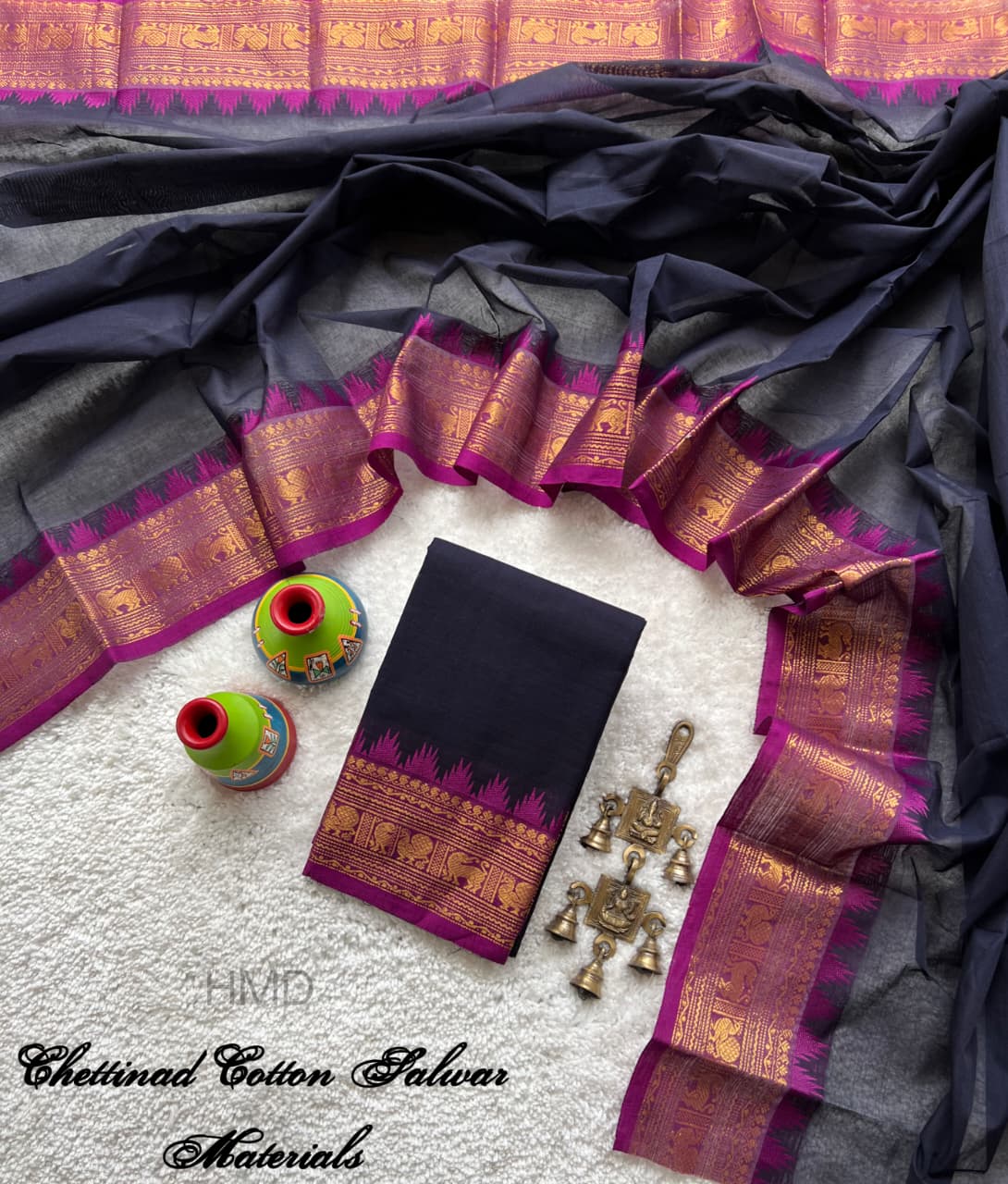Chettinad Breeze Premium Pure Cool Cotton Salwar Material